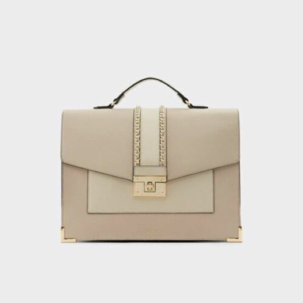 Aldo Elegant Beige Handbag
